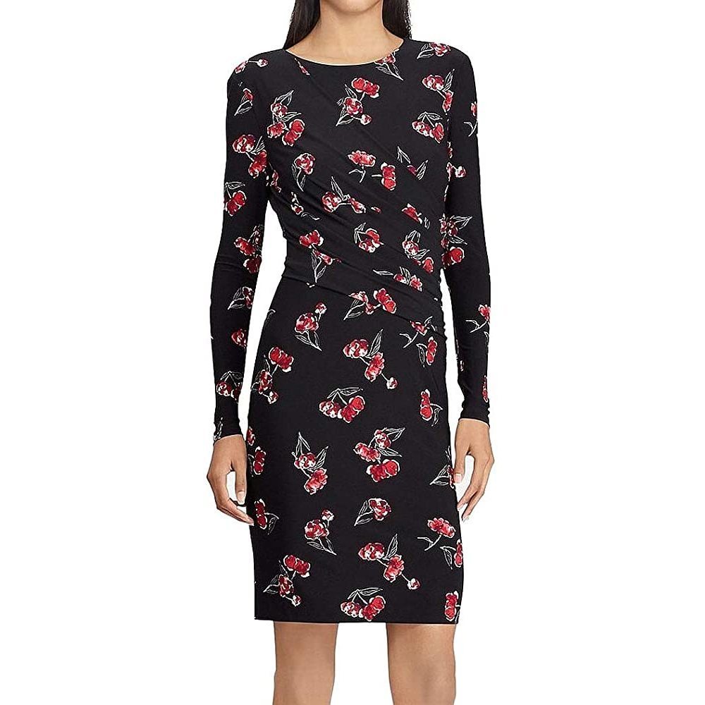 American Living Womens Floral Print Jersey Dress-4